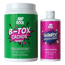 Botox B-tox Cachos Hanova Orgânico 1kg + Sh Antirresíduo Foto  mini 1