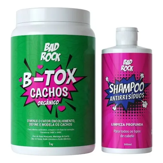 Botox B-tox Cachos Hanova Orgânico 1kg + Sh AntirresĂduo Foto 1