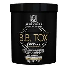 Botox B.b Tox Massa Hegelon Liss Preto 1kg (premium)+ Foto  mini 1