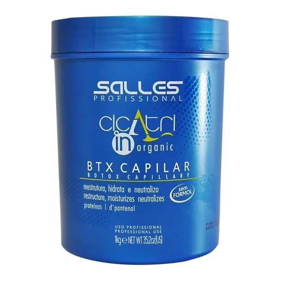 Botox Btx Cicatri Organic Salles Profissional 1kg Foto 1