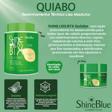 Botox Shine Blue Quiabo restauração 300g Foto mini 2