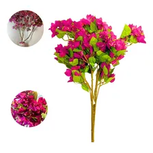 Bougainvílle Flor Desidratada 3 Galhos Decoração Casamento. Foto mini 1