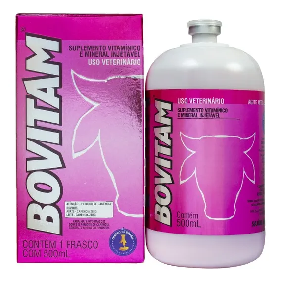 Bovitam Suplemento Vitamínico Mineral 250ml Foto 1