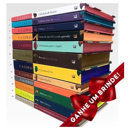 Box 13 Livros | C. S. Lewis | Capa Dura | Coleção Completa Foto 1
