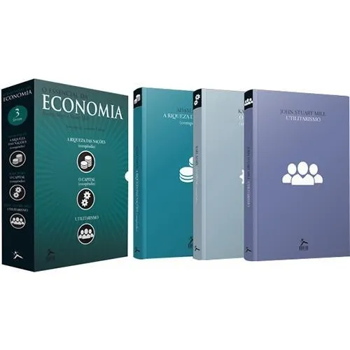 Box 3 Livros Essencial Da Economia * Foto 1