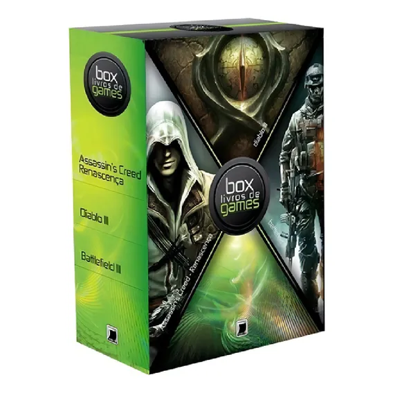 Box 3 Livros Games 1 - Assassin's + Diablo + Battlefield * Foto 1