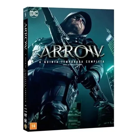Box 5 Dvds Arrow Arqueiro 5ª Temporada Completa - Dublada Foto 1