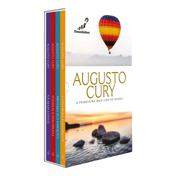 Box Augusto Cury, de Cury, Augusto. Augusto Cury Editorial Ciranda Cultural Editora E Distribuidora Ltda., capa mole em português, 2022 Foto 1