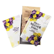 Box BĂblia de Estudo da Mulher Sábia e Livro Mulheres Da BĂlbia Buque Tulipas Editora CPP Foto mini 4