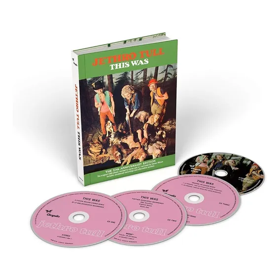 Box Cd Jethro Tull This Was 03 Cds + 01 Dvd Foto 1