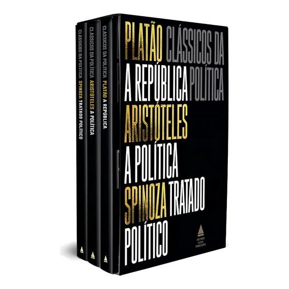 Box - Clássicos Da Politica - Platão, Aristóteles, Spinoza Foto 1