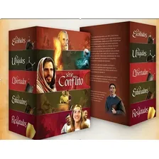 Box / Coleção Serie Conflito 5 Livros Lacrados Foto mini 1