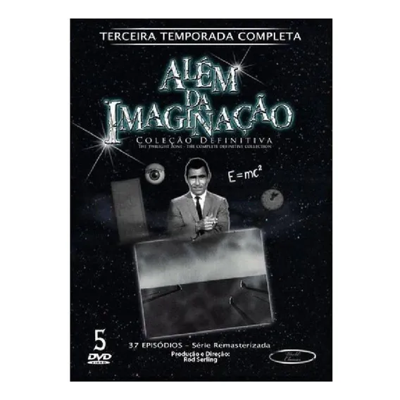 Box Com 5 Dvds Originais : Além Da Imaginação 3ª Temporada Foto 1