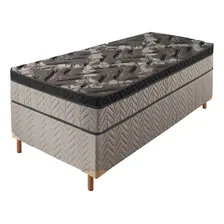 Box Conjugado Solteiro Milano 48cmx88cm188cm Preto Fg Foto mini 1
