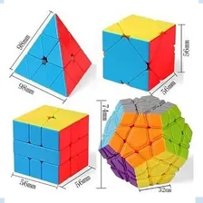 Box Cubo Mágico Moyu Megaminx + Pyraminx + Square-1 + Skewb Foto mini  2