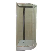 Box De Banho Arco Vidro Temperado Porta De Correr Base 90cm Foto mini 1