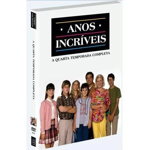 Box Dvd Anos Incríveis Quarta Temporada 4 Dvds Foto 1