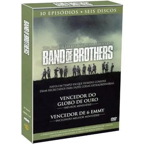 Box Dvd Band Of Brothers A Série Completa Foto 1
