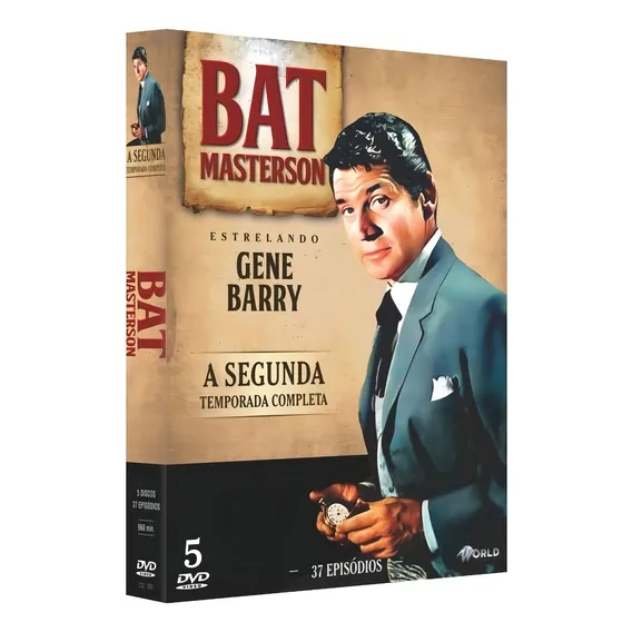Box Dvd Bat Masterson Segunda Temporada Completa Foto 1
