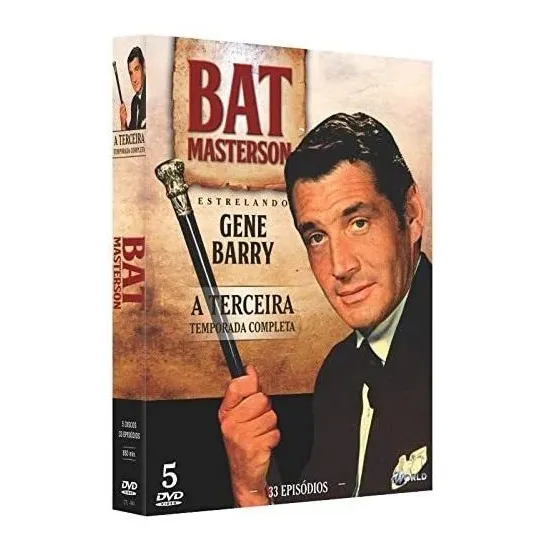 Box Dvd Bat Masterson - Terceira Temporada Completa Foto 1
