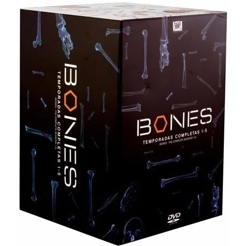 Box Dvd Bones 1 A 5 Temporada - 29 Discos Foto 1