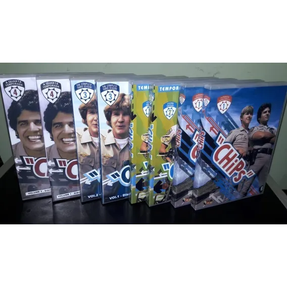 Box Dvd Chip's - 4 Temporadas Completas Foto 1