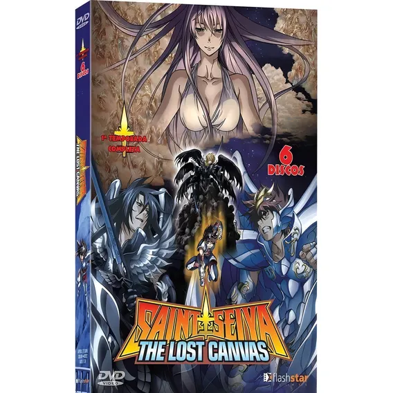 Box Dvd Coleção Cavaleiros Do Zodíaco The Lost Canvas 1 Foto 1