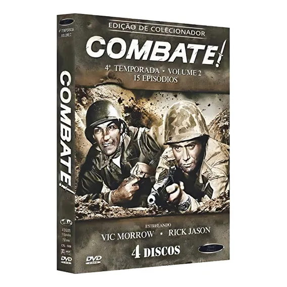 Box Dvd Combate - Quarta Temporada Volume 2 Foto 1