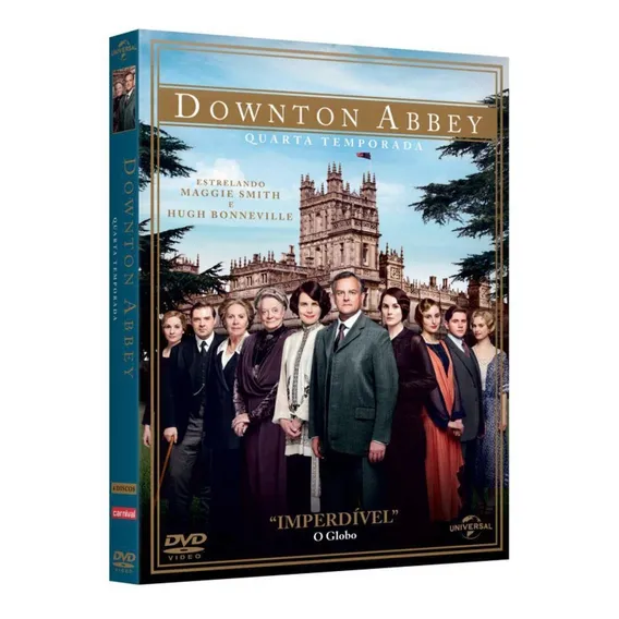 Box Dvd Downton Abbey 4 Temporada - 4 Dvds Foto 1