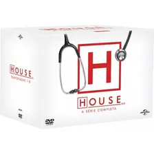 Box Dvd House A Série Completa 46 Discos Universal Pictures Temporadas 1-8 DVD Foto  mini 1