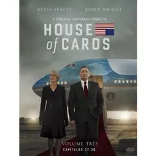 Box Dvd House Of Cards Terceira Temporada Completa (4 Dvds) Foto mini 1
