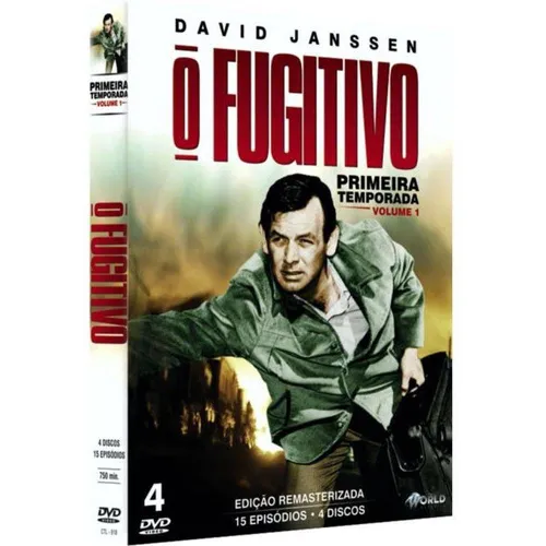 Box Dvd O Fugitivo Primeira Temporada Volume 1 Foto 1