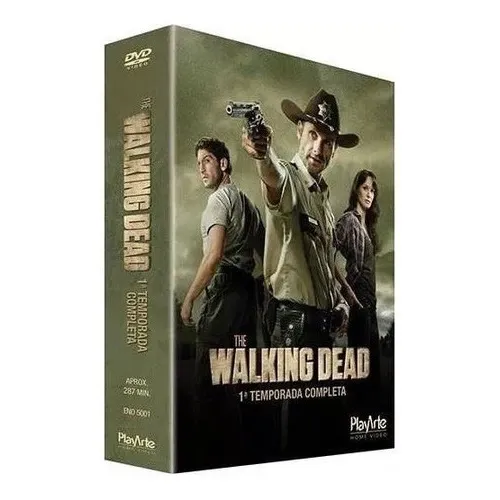 Box Dvd The Walking Dead  1 Temporada  3 Discos Foto 1