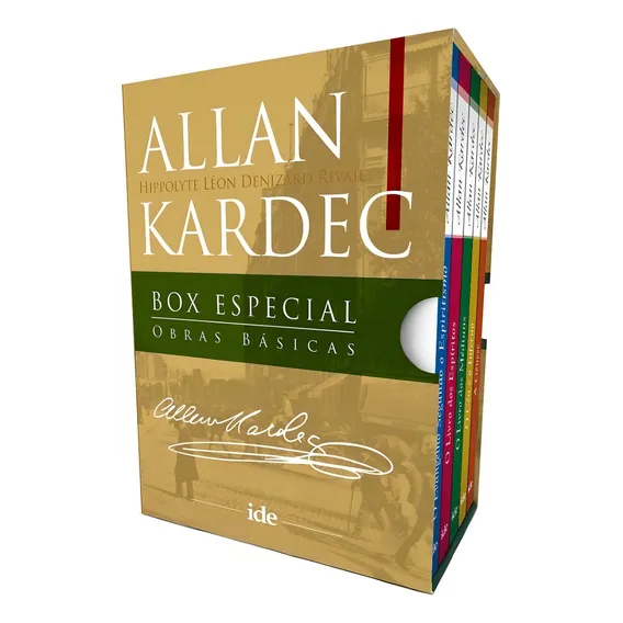 Box Especial Obras Básicas - Allan Kardec - Ide Foto 1