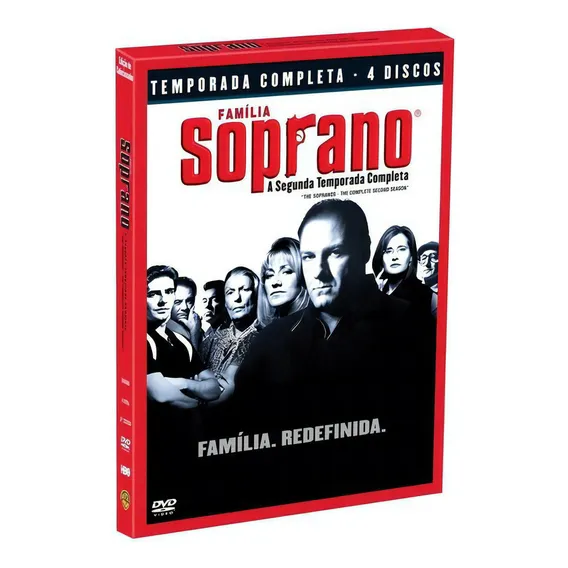 Box - Família Soprano - 2ª Temporada 4 Discos Foto 1