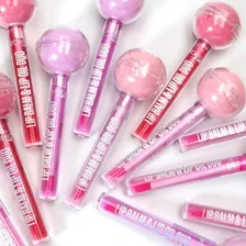 Box Fechado C/12 Uni Duo Lip Oil & Lip Balm Febella 4 Cores Foto mini 3