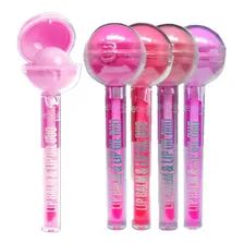 Box Fechado C/12 Uni Duo Lip Oil & Lip Balm Febella 4 Cores Foto mini 2