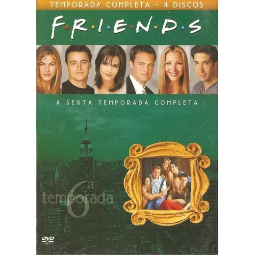 Box Friends 6 Temporada Completa(c/ 4 Dvd ) Jennifer Aniston Foto 1