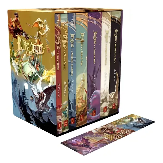 Box Harry Potter 7 Livros J.K. Rowling Editora Rocco Foto 1