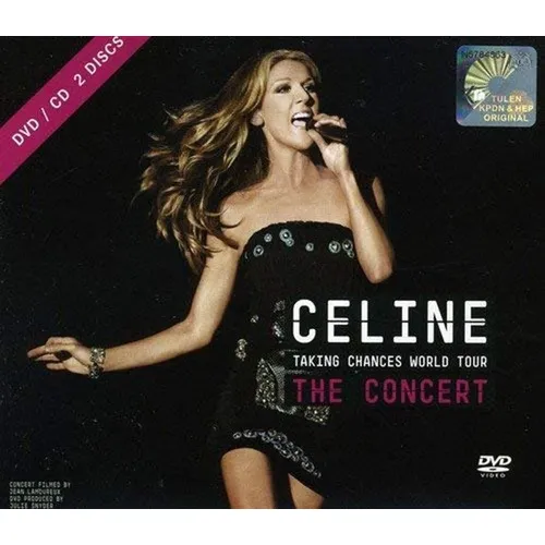 Box Lacrado Dvd + Cd Celine Dion Taking Chances World Tour Foto 1