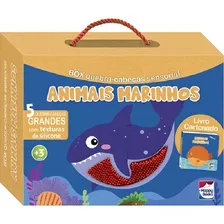 Box Livro + Quebra-cabeças Sensoriais - Animais Marinhos Foto mini 1
