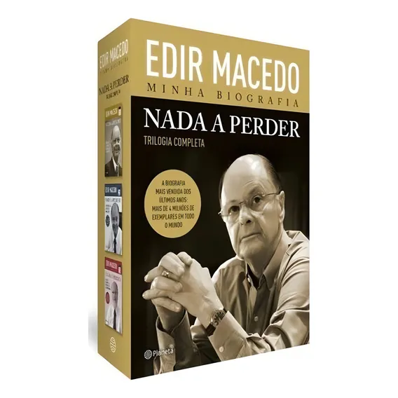 BOX Nada a perder, de Macedo, Edir. Editorial Editora Planeta do Brasil Ltda., capa mole em português, 2014 Foto 1