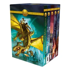 Box Os Heróis do Olimpo: Box com os 5 volumes da Série Heróis do Olimpo, de Riordan, Rick. Série Os heróis do Olimpo Editora Intrínseca Ltda., capa mole, edição livro brochura em português, 2020 Foto  mini 1