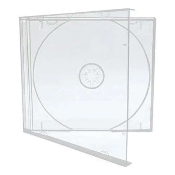 Box Para Cd AcrÃlico Cristal Transparente 10 Unidades Foto 1