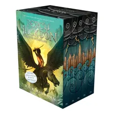 Box Percy Jackson And The Olympians 5 Livros + Poster Foto mini 1