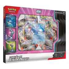 Box Pokémon Coleção Lendas Azuis Kyogre Ex Idioma Português Foto mini 1
