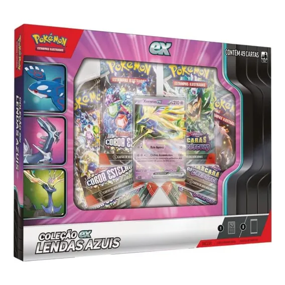 Box Pokemon Lendas Azuis Xerneas EX Foto 1
