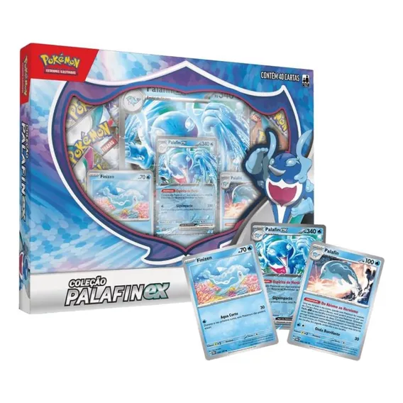 Box Pokémon Tcg Palafin Ex Foto 1
