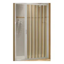 Box Sanfonado Branco Pvc - 071 A 085 (l) X 185cm (a) - Bcf Foto mini 1