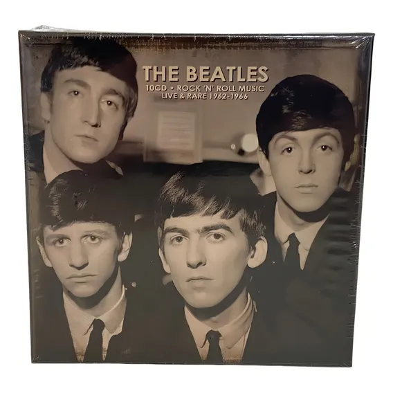 Box The Beatles - Rock N Roll Music - Live And Rare - 10 Cd Foto 1